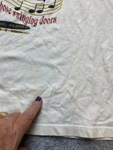 Load image into Gallery viewer, VTG Red Dog Saloon Shirt Adult Large Ivory Juneau Alaska Musical Note 90s Mens
