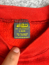 Load image into Gallery viewer, VTG Bah Humbug Sweatshirt Adult Large Red Ugly Christmas Scrooge Sweater 80s Men
