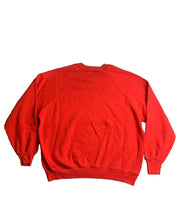 Load image into Gallery viewer, VTG Bah Humbug Sweatshirt Adult Large Red Ugly Christmas Scrooge Sweater 80s Men
