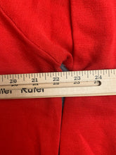 Load image into Gallery viewer, VTG Bah Humbug Sweatshirt Adult Large Red Ugly Christmas Scrooge Sweater 80s Men
