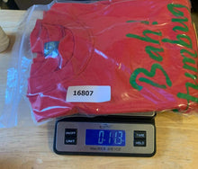 Load image into Gallery viewer, VTG Bah Humbug Sweatshirt Adult Large Red Ugly Christmas Scrooge Sweater 80s Men
