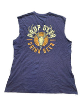 Load image into Gallery viewer, Bass Pro Shops Shirt Adult Extra Large Navy Drop Deer Drink Beer Hunting Mens
