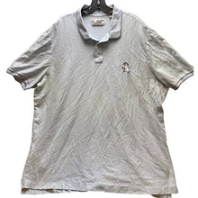 Load image into Gallery viewer, Original Penguin Polo Shirt Mens 3XLT Light Blue Organic Preppy Academia Golf
