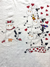 Load image into Gallery viewer, VTG Cow Shirt Womens 3X Hunkaholic Jokes On You Sleepshirt Tunic 90s Plus Ladies
