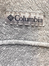 Load image into Gallery viewer, Columbia Jacket Adult Large Gray Fleece Zip Up Outdoor Pockets Bomber Mens
