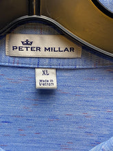 Load image into Gallery viewer, Peter Millar Shirt Adult Extra Large Blue Polo Performance Comfort Wear Golf Men
