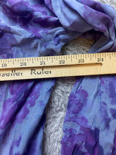 Load image into Gallery viewer, Lucky Brand Shirt Womens Extra Large Blue Purple Viscose AOP Flower Boho Peasant
