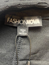 Load image into Gallery viewer, Fashion Nova Matching Set Womens 3X Twisted Front Tunic Textured Pants Plus NWT
