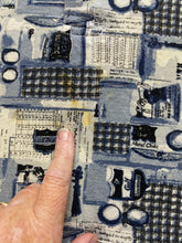 Load image into Gallery viewer, Sedgefield Shirt Adult Large Blue AOP Golfer Golfing Preppy Golf Polo Mens
