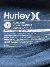Load image into Gallery viewer, Hurley Shirt Adult Large Classic Fit Streetwear MCMXCIX LOGO Navy Blue Mens
