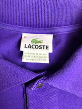 Load image into Gallery viewer, Lacoste Shirt Adult 6 Purple Preppy Solid Casual Alligator Golf Polo France Mens
