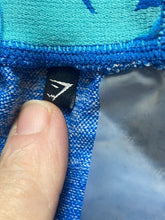 Load image into Gallery viewer, Gymshark Leggings Womens 24x28 Blue Pull On Stretch Tapered Elastic Waist Yoga
