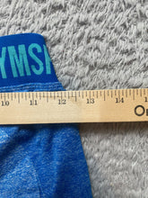 Load image into Gallery viewer, Gymshark Leggings Womens 24x28 Blue Pull On Stretch Tapered Elastic Waist Yoga
