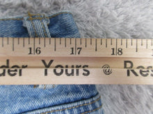 Load image into Gallery viewer, WXY Jeans Adult 34x30 Medium Wash Whiskered Straight Leg Denim 5 Pockets Mens
