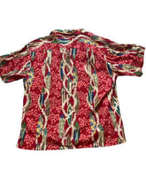 Load image into Gallery viewer, VTG RJC Shirt Adult 3X Red Button Up Hawaiian AOP Surfboard Aloha Plus Mens
