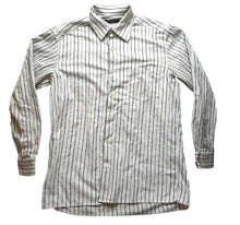 Load image into Gallery viewer, Ermenegildo Zegna Shirt Adult Large Button Up Long Sleeve Striped Casual Mens
