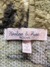 Load image into Gallery viewer, Harlow Rose Sweater Womens 2X Camo Asymmetric Fleece Open Front Cardigan Plus
