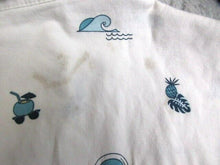 Load image into Gallery viewer, Ron Jon Surf Shop Shirt Adult 2XL White Hawaiian Tropical Surfer AOP Spandex Men
