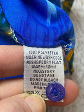 Load image into Gallery viewer, VTG Waikiki Shirt Adult Large Blue Hawaiian Caribbean Beach Tropical Button Up
