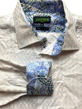 Load image into Gallery viewer, Inserch Icon Shirt Adult 3XL Jacquard Button Up Classiccore Contrast Cuffs Mens
