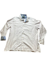 Load image into Gallery viewer, Inserch Icon Shirt Adult 3XL Jacquard Button Up Classiccore Contrast Cuffs Mens
