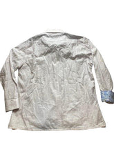 Load image into Gallery viewer, Inserch Icon Shirt Adult 3XL Jacquard Button Up Classiccore Contrast Cuffs Mens
