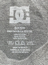 Load image into Gallery viewer, DC Shirt Adult Small Black Big Logo Spell Out Streetwear Skater Casual Mens
