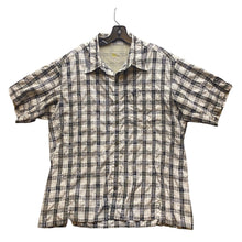 Load image into Gallery viewer, Mountain Hardwear Shirt Mens Extra Large Plain Short Sleeve Button Up Outdoor
