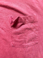 Load image into Gallery viewer, Calvin Klein Shirt Adult Large Y2K Maroon Eagle Spell Out Logo Pocket Polo Mens
