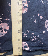 Load image into Gallery viewer, Torrid Dress Womens 1 1X Black Challis AOP Skull Gothic Whimsigoth Zip Up Plus
