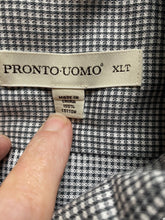 Load image into Gallery viewer, Pronto Uomo Shirt Adult Extra Large Tall Button Up Long Sleeve Non Iron Mens
