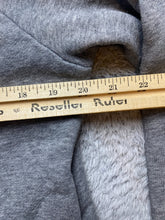 Load image into Gallery viewer, Nike Sweatshirt Adult Medium Gray Metallic Swoosh Logo Funnel Rally Hoodie Mens
