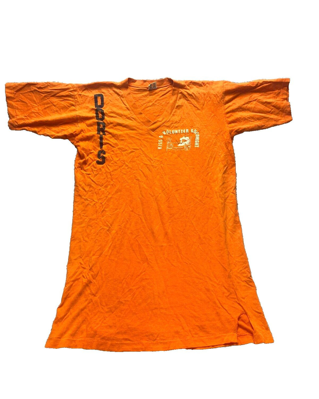 VTG Tennessee Volunteers Shirt Womens Large Orange Champion Single Stitch 80s