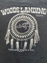 Load image into Gallery viewer, Woods Landing Wyoming Shirt Adult 2XL XXL Black Bajaras 2010 Dreamcatcher Mens
