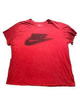 Load image into Gallery viewer, Nike Shirt Adult 3XL XXXL Red Athletic Cut Blur Center Swoosh Activewear Mens
