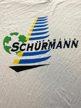 Load image into Gallery viewer, VTG Familia Schurmann Shirt Adult Extra Large Ivory Single Stitch Sailboat Mens
