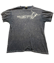 Load image into Gallery viewer, Red Dirt Ranch Shirt Adult Medium Black White Longhorn Grunge Goth Thrashed Mens
