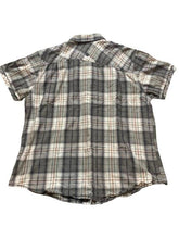 Load image into Gallery viewer, Prana Shirt Adult Extra Large Gray Plaid Slim Fit Organic Button Up Casual Mens
