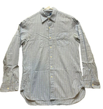 Load image into Gallery viewer, Ralph Lauren Shirt Adult Small Blue Stripes Button Up Chest Pocket Casual Mens
