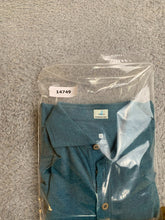 Load image into Gallery viewer, Johnnie-O Shirt Adult Medium Teal Buttons Collared Hangin&#39; Out Surfboard Mens
