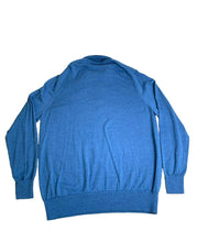 Load image into Gallery viewer, Brooks Brothers Sweater Adult Extra Large Blue 1/4 Zip Italian Yarn Collared Men
