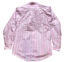 Load image into Gallery viewer, Ralph Lauren Shirt Youth Extra Large Pink Green Stripes Button Down Boys
