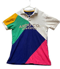 Load image into Gallery viewer, Akoo Shirt Adult Medium Colorblock MTN Expos Reflective Casual Golf Polo Mens
