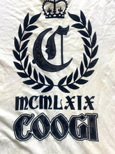 Load image into Gallery viewer, COOGI Shirt Adult Extra Large Ivory Crest Crown Streetwear Skater MCMLXIX Mens
