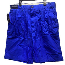 Load image into Gallery viewer, Polo Golf Shorts Adult 34 Pleated Classic Fit Golfing Blue Fairway Mens NWT
