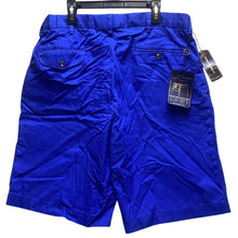 Load image into Gallery viewer, Polo Golf Shorts Adult 34 Pleated Classic Fit Golfing Blue Fairway Mens NWT
