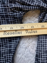 Load image into Gallery viewer, Au Noir Shirt Adult 1 Medium Black Embroidered Flip Cuffs Contrast Casual Mens
