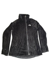 Load image into Gallery viewer, The North Face Jacket Womens Small Black Sherpa Fleece Full Zip Mock Neck Ladies
