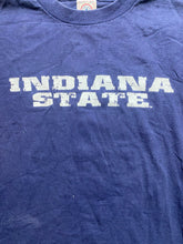 Load image into Gallery viewer, VTG Indiana State Shirt Adult Large Blue University Sportswear 90s Y2K Mens
