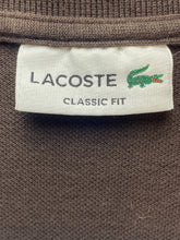 Load image into Gallery viewer, Lacoste Shirt Adult Extra Large Brown Classic Fit Alligator Patch Logo Polo Mens
